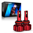 NIGHTEYE NOVSIGHT 9005 H11 Combo LED Headlight Bulbs Conversion Kit for Hi/Low Beam