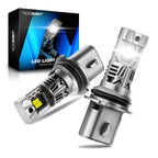 2X 9007 LED Headlight Bulbs for 20000LM