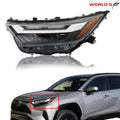 LED Headlight for Toyota RAV4 XLE (2022–2023) Clear Lens Left Side Black