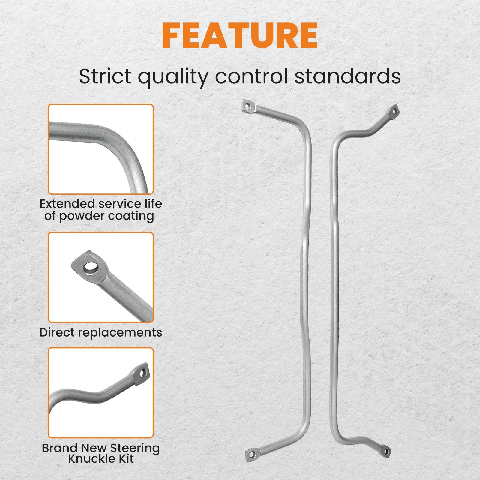 Sway Bar Kit for Chevy Two-Ten Series (1955-1957)