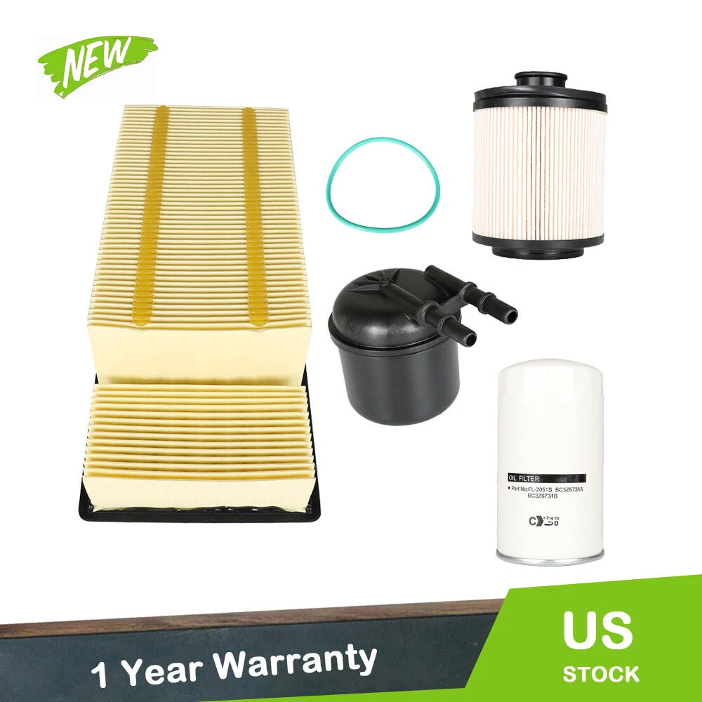Oil Air Fuel Filter for Ford 6.7L Powerstroke Diesel (2011–2016)