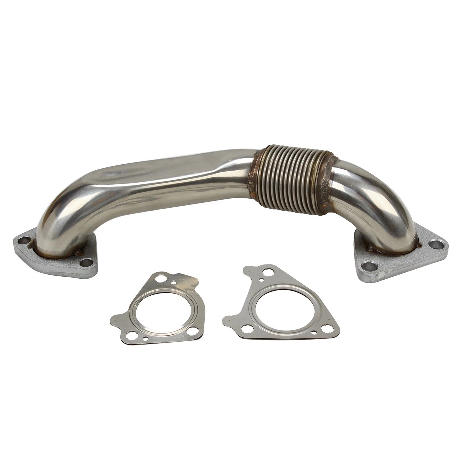 Set of 2 Heavy Duty Passenger Pipes for GMC Chevy LB7 LLY LBZ LMM LML 6.6L (2001–2016)