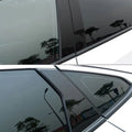 6pcs Black Pillar Posts Set for Honda Civic (2022) - Door Trim Piano Cover Kit