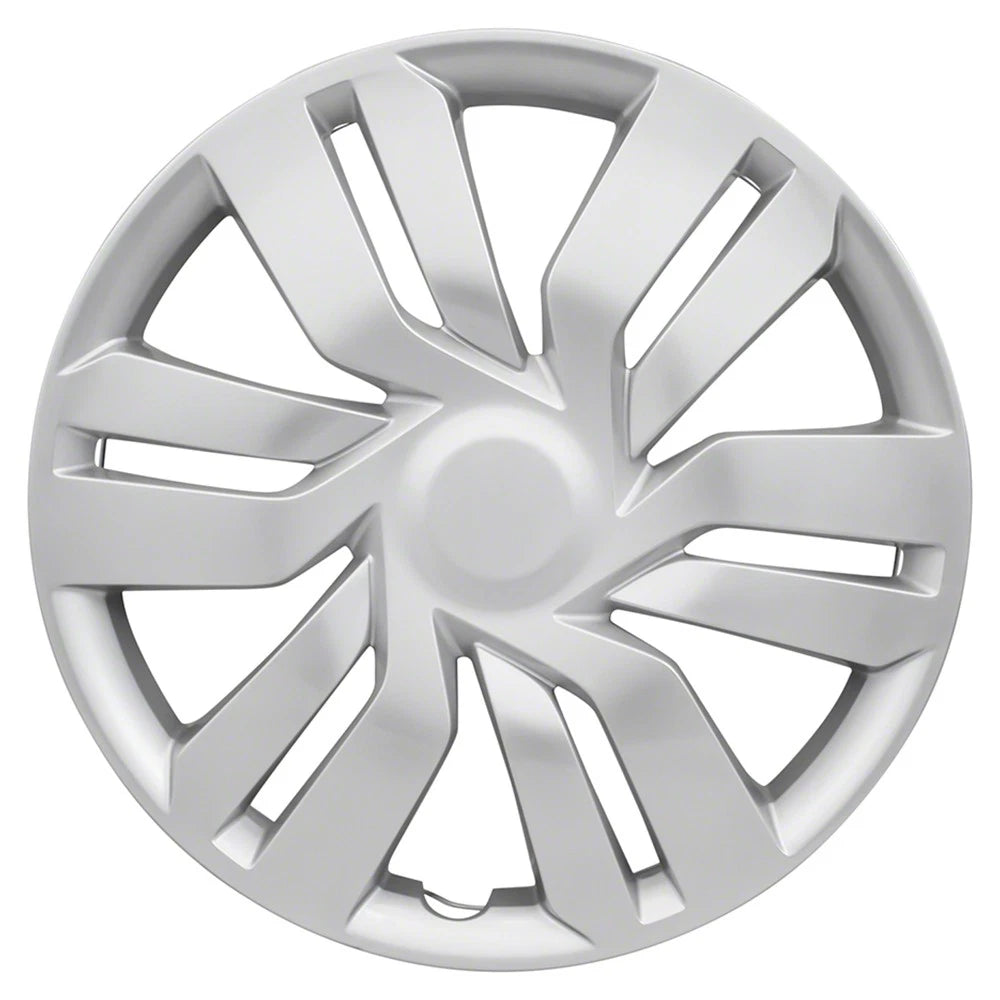 Set of 4 Wheel Covers 15 Inch Replacement for 2015–2018 Honda Fit Silver