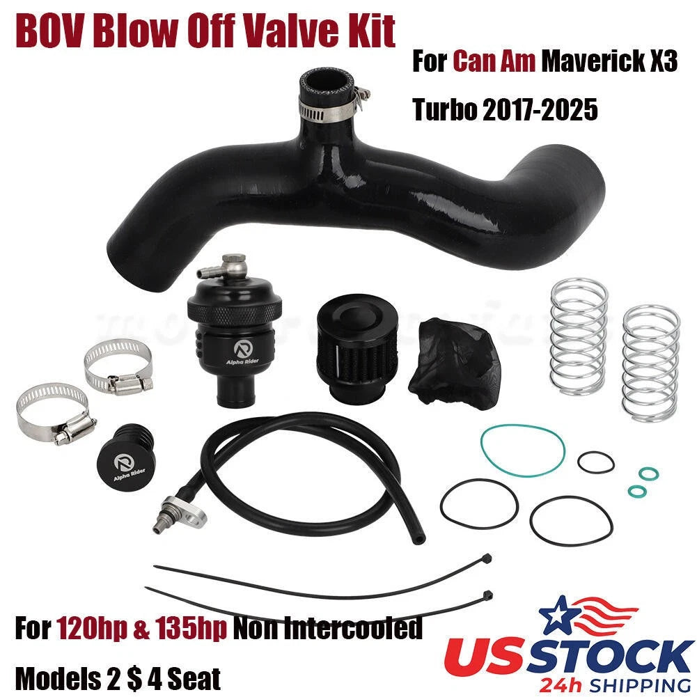 BOV Blow Off Valve Kit for Can-Am Maverick X3 (2017–2025) Turbo Upgrade