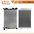 Radiator and AC Condenser for Hyundai Accent, Kia Rio (2012–2017)