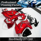 Fairing Kit for Kawasaki Ninja 250R (2008–2012) - Red Painted ABS Bodywork