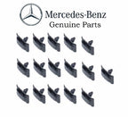 Set of 16 Rocker Panel Moulding Retainers for Mercedes R107 (1972–1989)