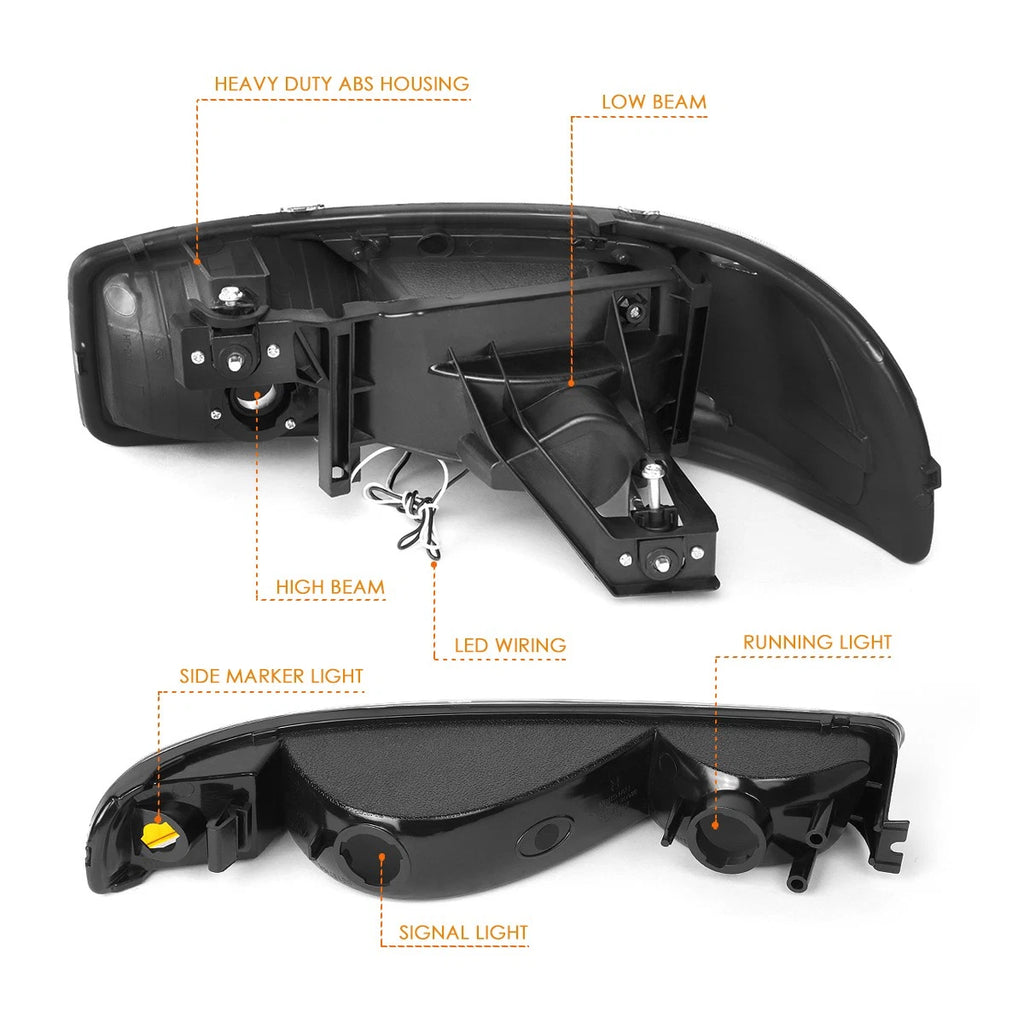 HID Projector Headlight for BMW 528i 535i 550i M5 (2011–2013)
