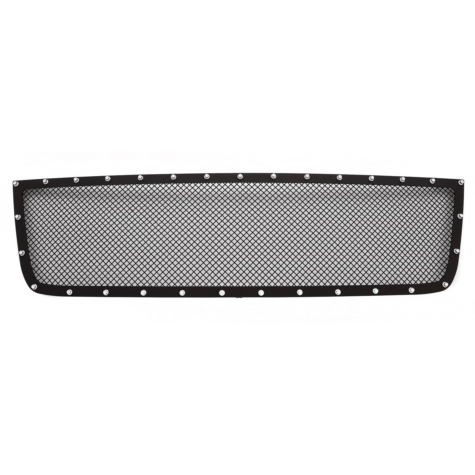 Black Mesh Rivet Grille for Chevy Silverado 1500 2500 HD (2005-2006)