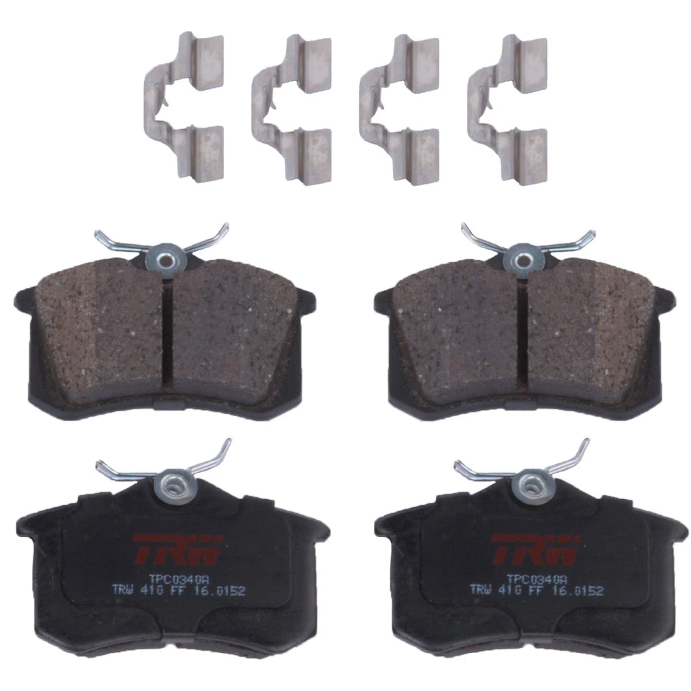 2X Brake Disc and Pad Kit for Audi Sedan (2001–2005)