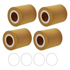 Set of 4 Oil Filters for Ford F-150 3.0L Diesel (2018–2021)