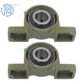 Set of 2 Pillow Block Bearings for UCP207-20 (1-1/4" Bore)