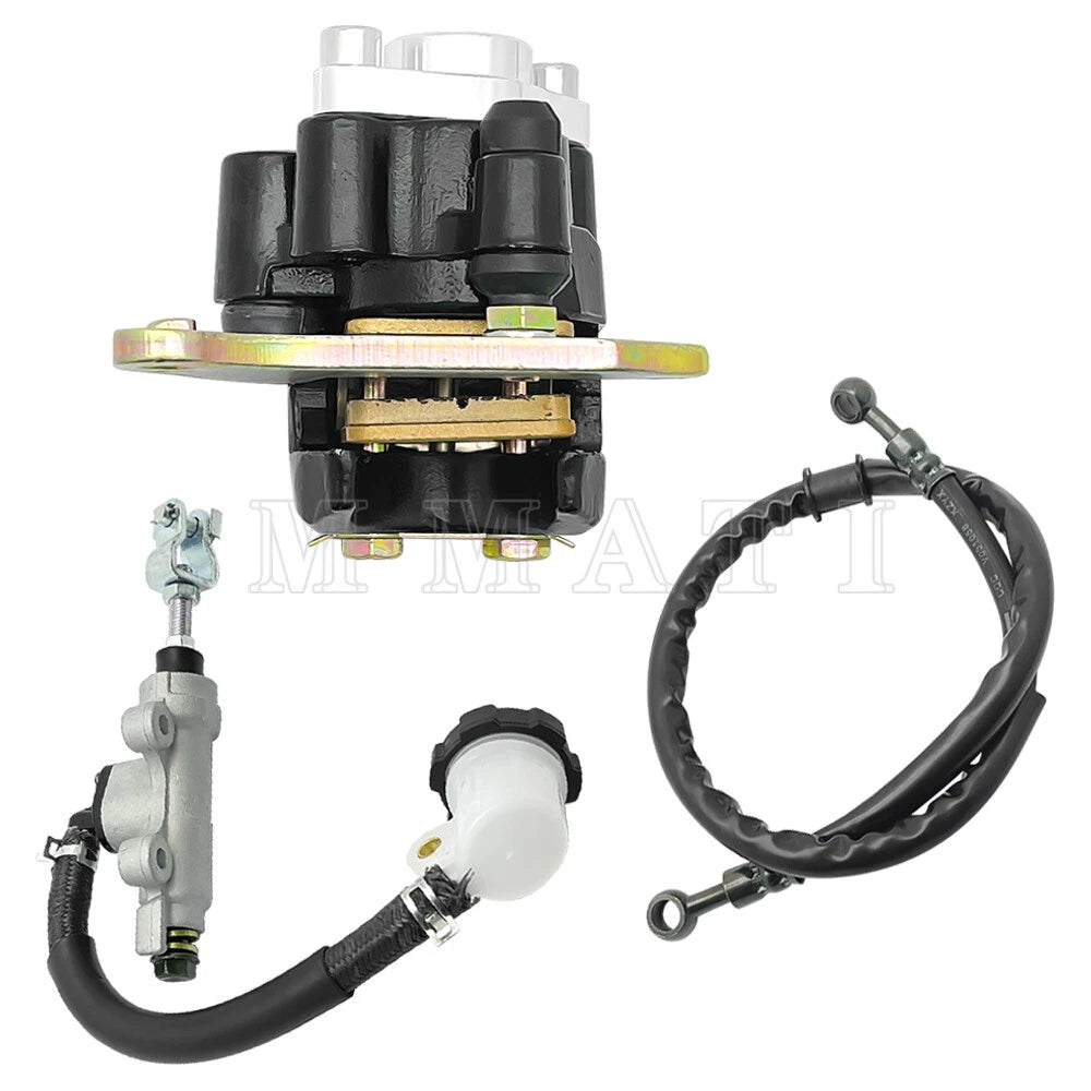 Rear Brake Master Cylinder & Caliper & Hose for Honda TRX400EX (2000–2009)