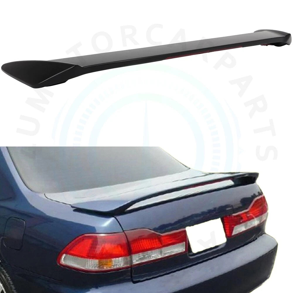 Rear Spoiler with LED 3rd Brake Light for Honda Accord (1998–2002)