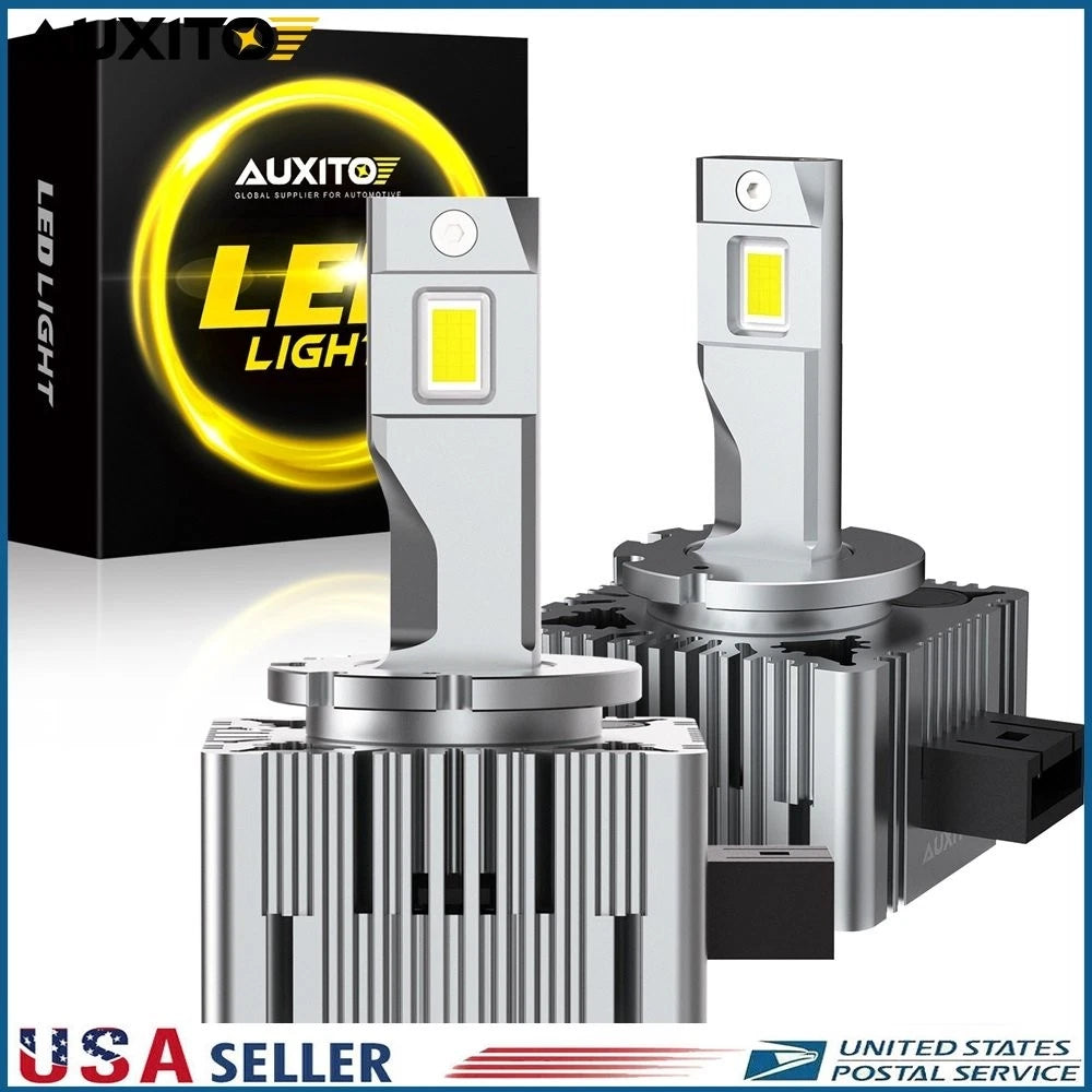 AUXITO 10000LM LED Headlight Bulb D1S D1R for HID Xenon Conversion