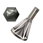 Chamfer Drill Bit for Metal Deburring Tool (Silver Triangle Hexagon)