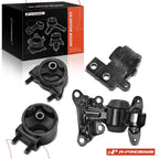 Set of 4 Engine Motor & Transmission Mounts for Ford Escort (1997–2003)