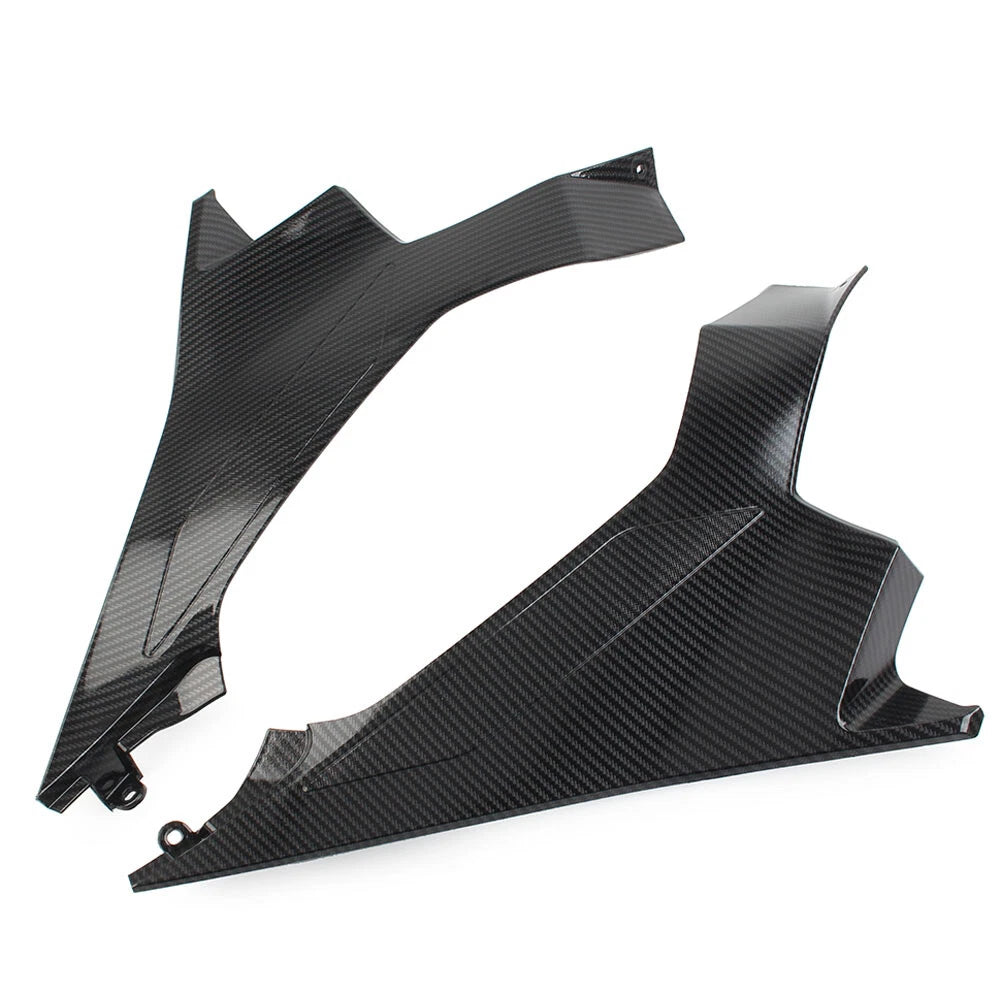Gas Tank Side Cover Panel Fairing Carbon Fiber for Kawasaki Ninja 400 (2018–2020)