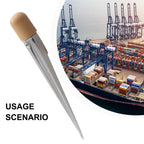 Marine Rope Threader for Splicing Wire Rope Attachments and Loops