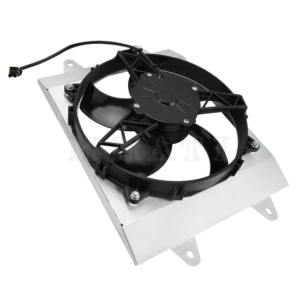 Set of 2 Radiator Cooling Fan Shrouds for Polaris Ranger 800 Crew XP 2010–2016