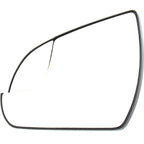 Driver Side Mirror Glass with Backing Plate for Hyundai Elantra (2017–2020)