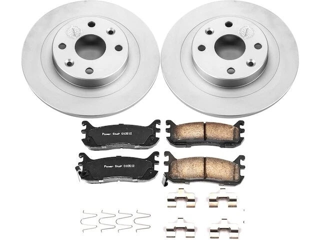 Rear Brake Pad and Rotor Kit for Mazda Protege (1995–1998) HX472ZP
