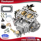2 BBL Carburetor for VW Bug Fiat Ford (32/36 DFEV Progressive E/choke)