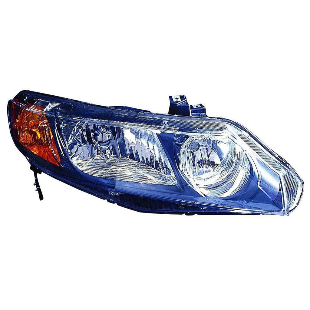 Replacement Passenger Side Headlight Lens Housing for 2006-2008 Honda Civic