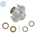 Set of 4 Galvanized Trailer Hub Bearings for 2000 lbs Axle (1" or 1-1/16")