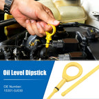Engine Oil Level Indicator Dipstick for Toyota Yaris (2001–2005) Yellow