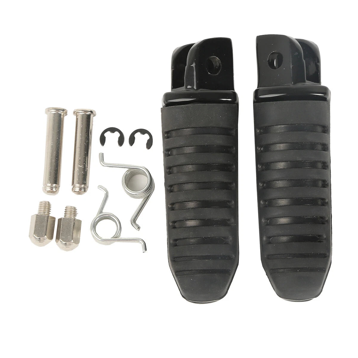 Black Front Footpegs for Suzuki Hayabusa GSX1300R (1999–2012)