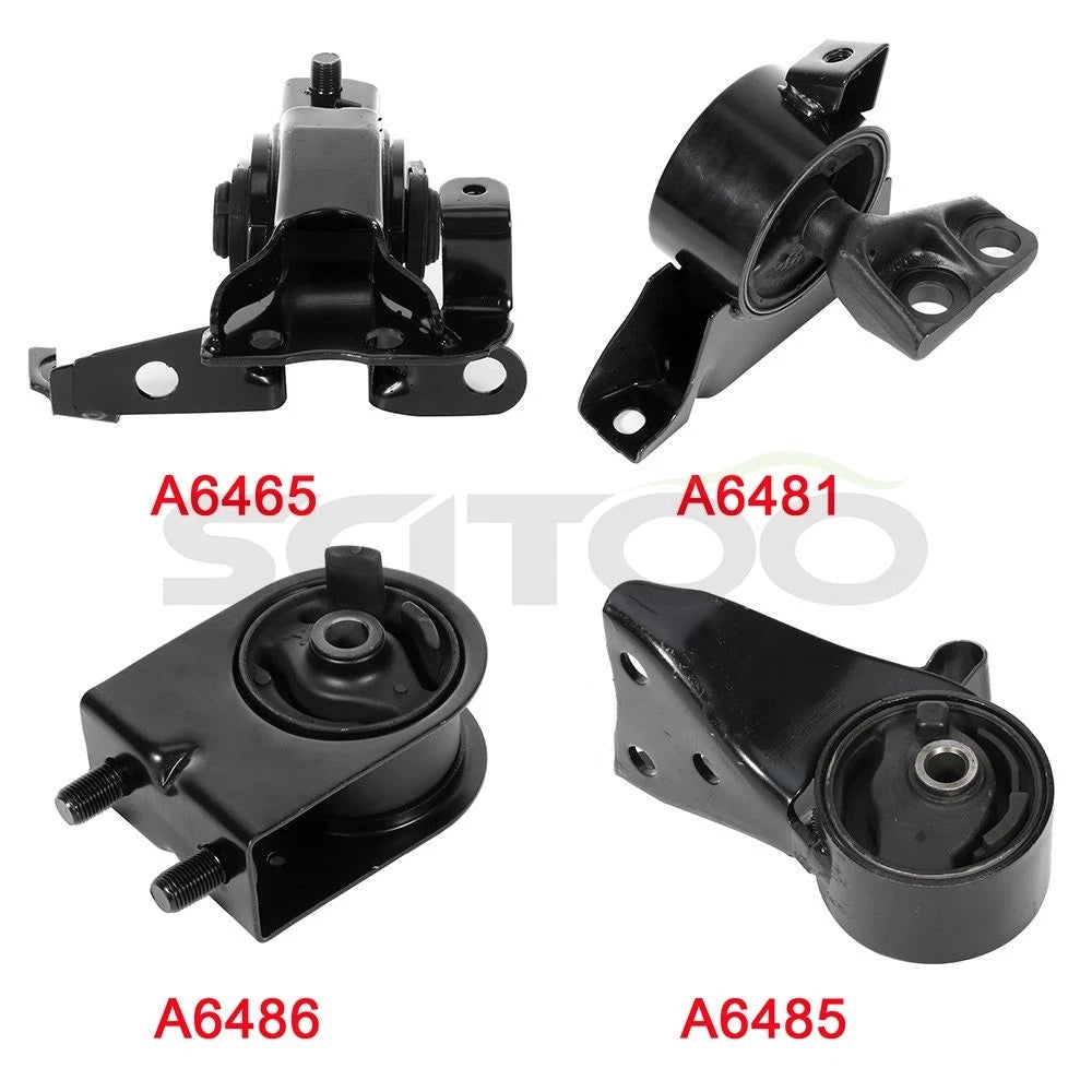 4X Engine Motor Mount for Mazda Protege 2.0L (2001–2003)