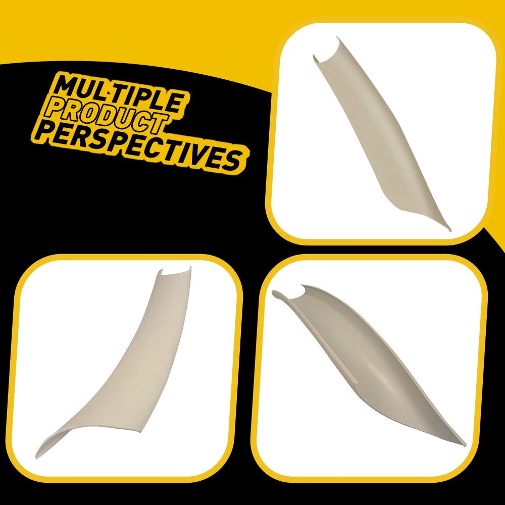 Set of 3 Interior Door Panel Handle Trim Covers for BMW X5 X6 (2007-2013)
