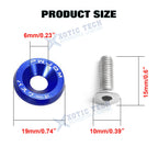 Engine Bay Washer Bolt Quick Release Fasteners Kit for JDM (1990-1999)