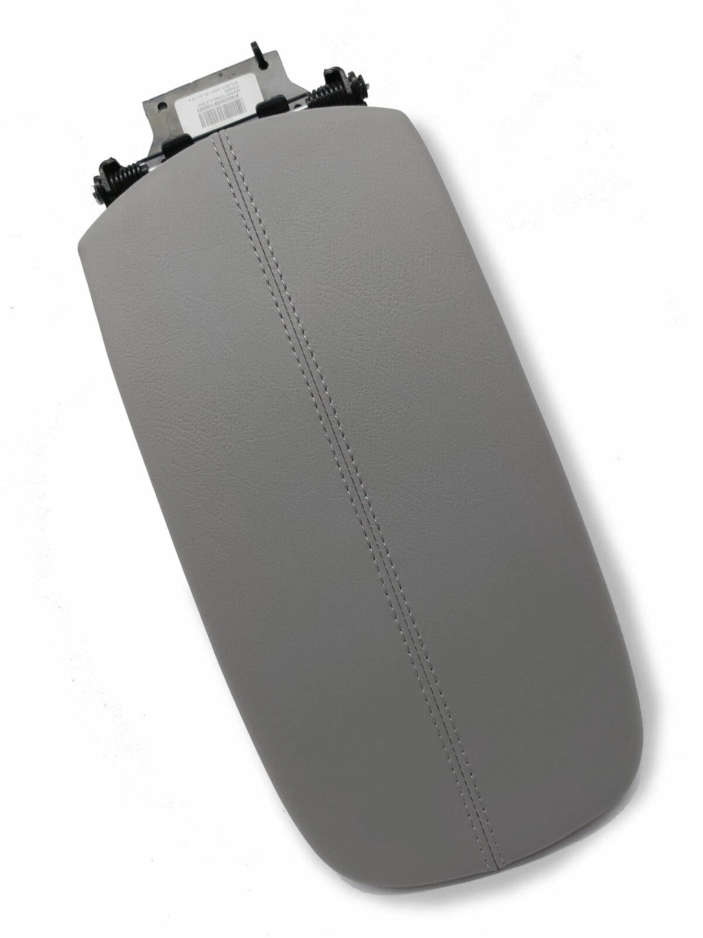 Center Console Lid Armrest Cover for Chevrolet Malibu (2016–2020) Gray PVC