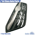 Front Grille for Subaru Outback (2020-2022) Black Silver Gloss