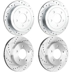 Front & Rear Brake Disc Rotors for Ford F-150 (2004)