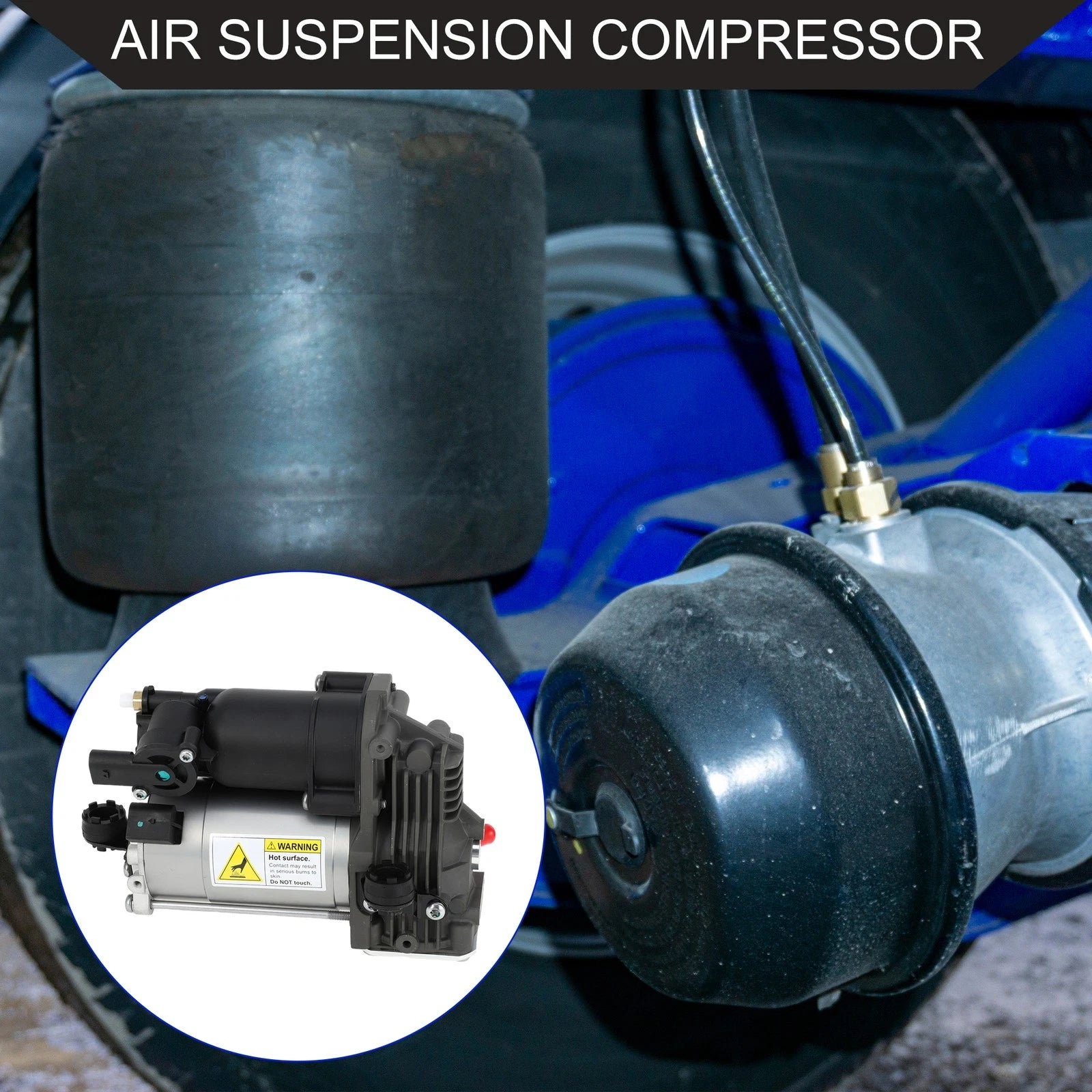 Air Suspension Compressor for Mercedes-Benz S320 CDI (2005–2013) No.221320170480