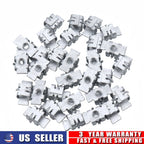 30PCS Radiator Grille Nut for Chevrolet Cadillac (11570654, 15686142, 15703799)