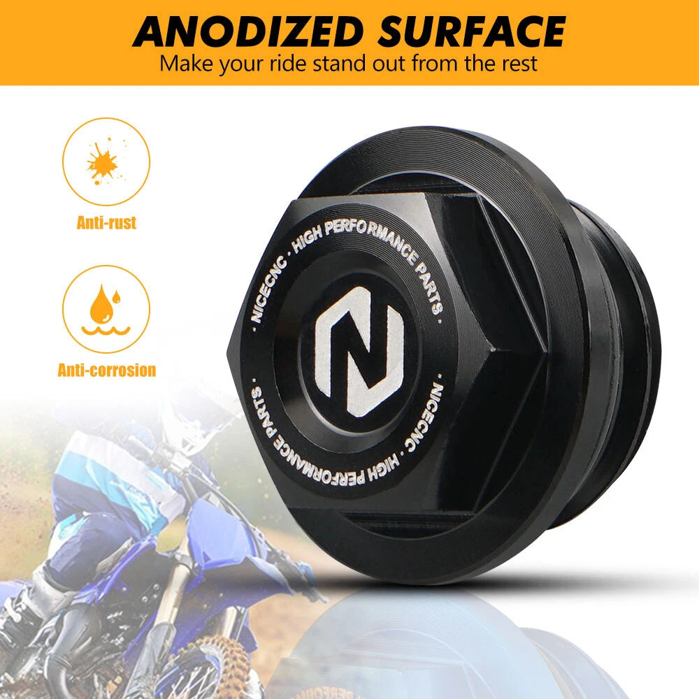 Billet Oil Filler Plug for Honda CRF250L/M (2012–2019), CRF1000L (2016–2019)