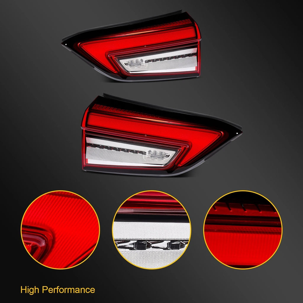 Set of 2 Inner Tail Light Assembly for GMC Terrain (2022–2024)