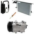 AC Compressor Kit With Condenser for Ford Escape 2.0L (2003–2004)