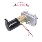Power Gear RV Slide Out Motor for RVs (Maxi Torque Dual Shaft)