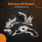 Engine Cooling Water Pump w/ Thermostat for Maserati Ghibli (2014–2022) 299667