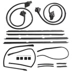 17pc Weatherstripping Seals Kit for El Camino (1978–1987)