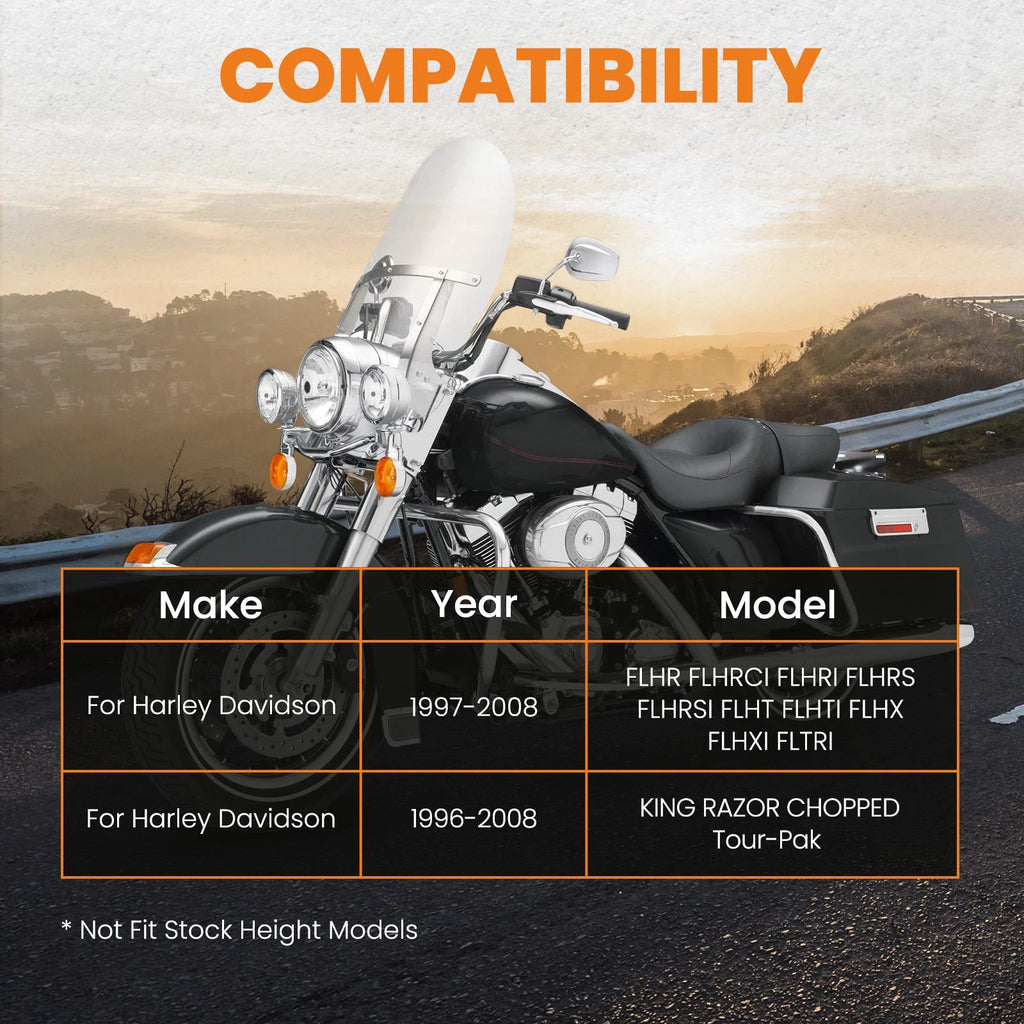 Trunk Rack Mounting Bracket for Harley Touring King Tour Pack (1997–2008)