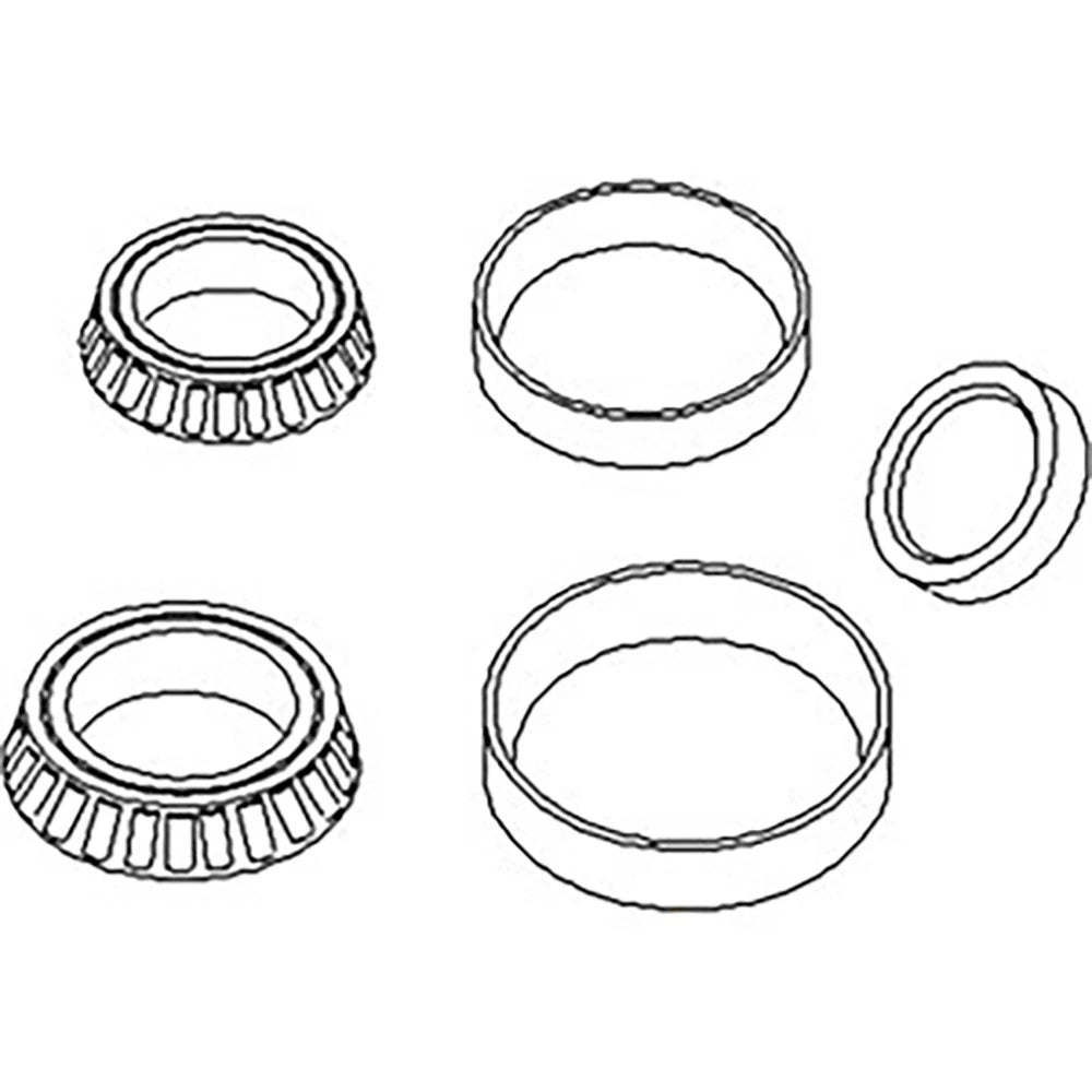 Tail Wheel Bearing Set VLH1717 for