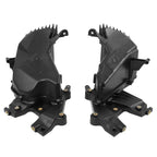 Black Fairing Storage Glove Boxes for Harley Road Glide (2015–2024)
