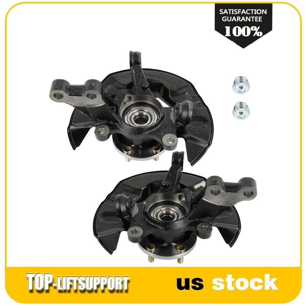 2X Front Steering Knuckle Wheel Bearing Hub for Toyota Matrix (2003–2006)